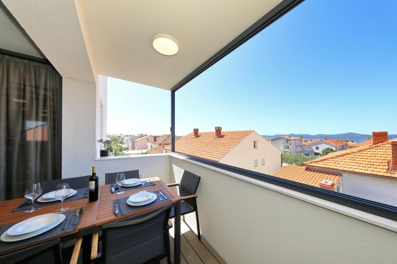 Penthouse Diem - Private Pool With Sea View Zadar Exterior photo